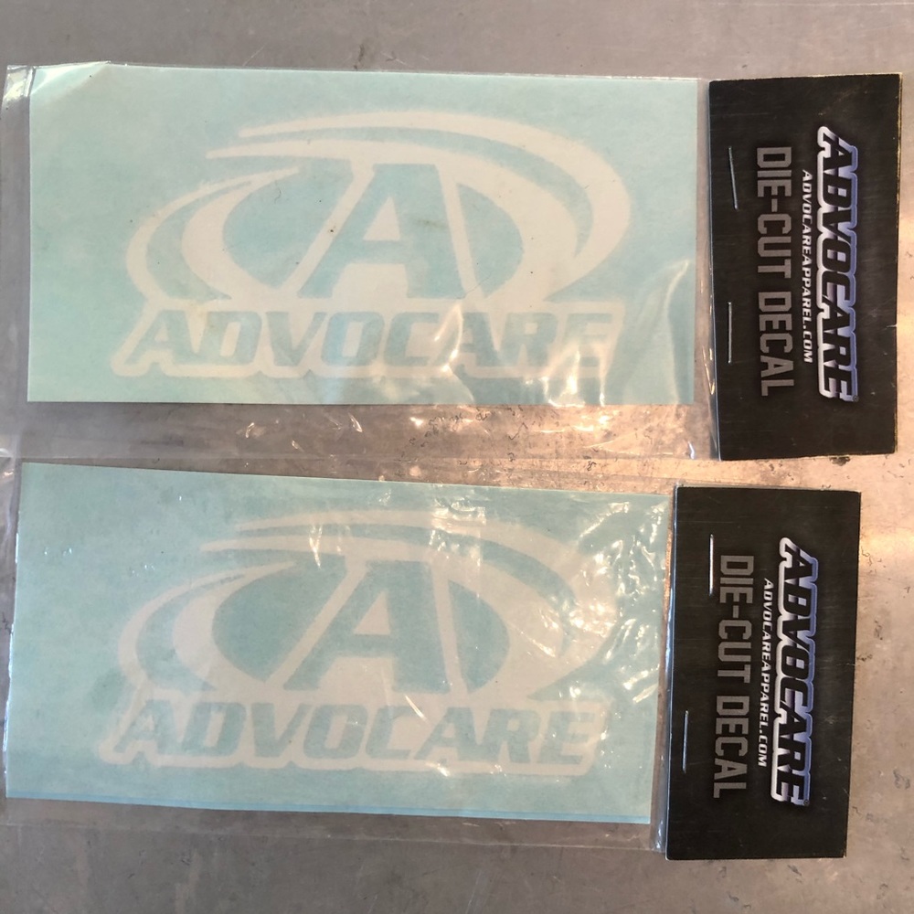 3 AdvoCare car decals